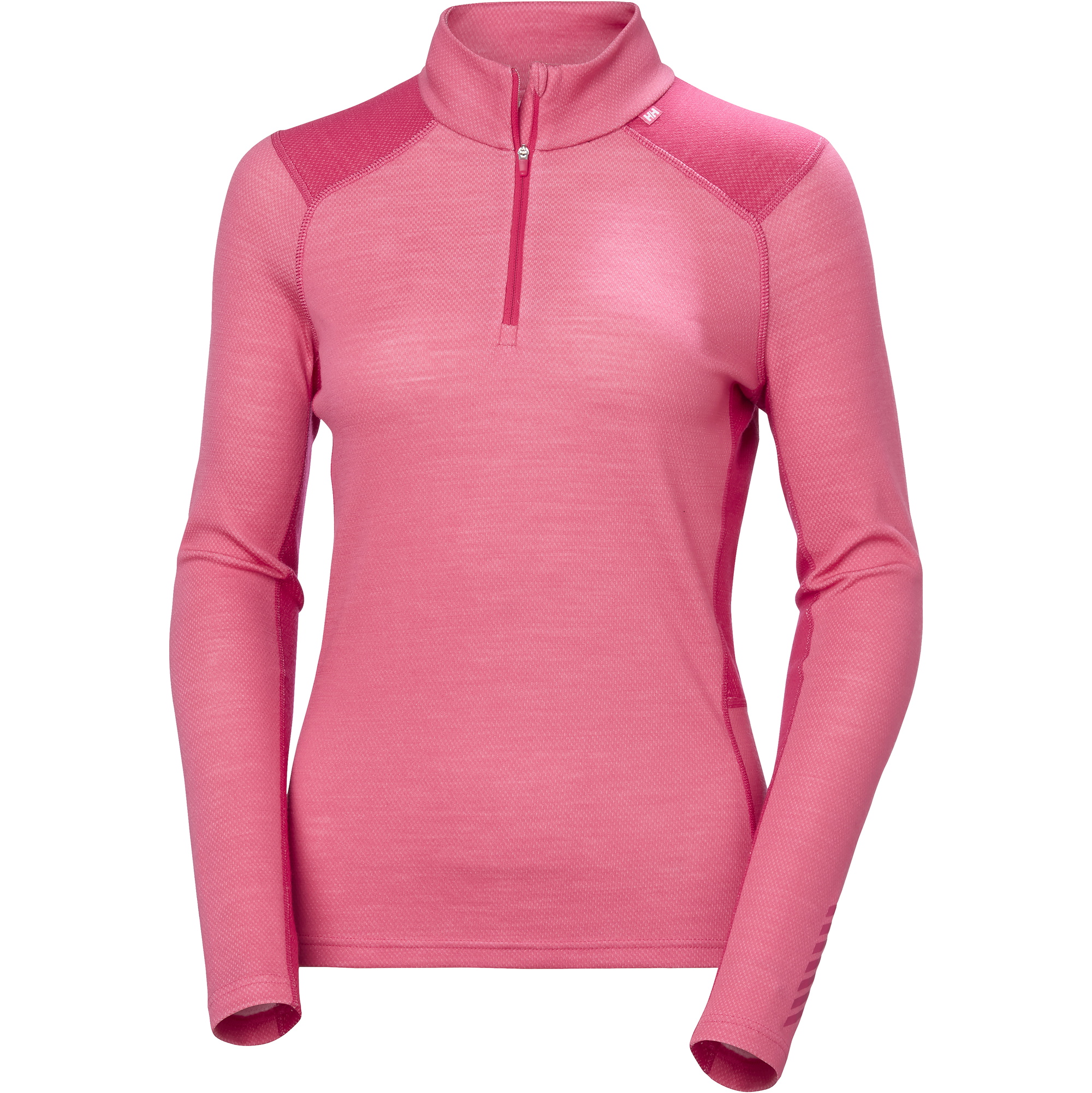 2026 Helly Hansen Mujer Lifa Merino Peso Medio 1/2 Zip 49377 - Hot Pink